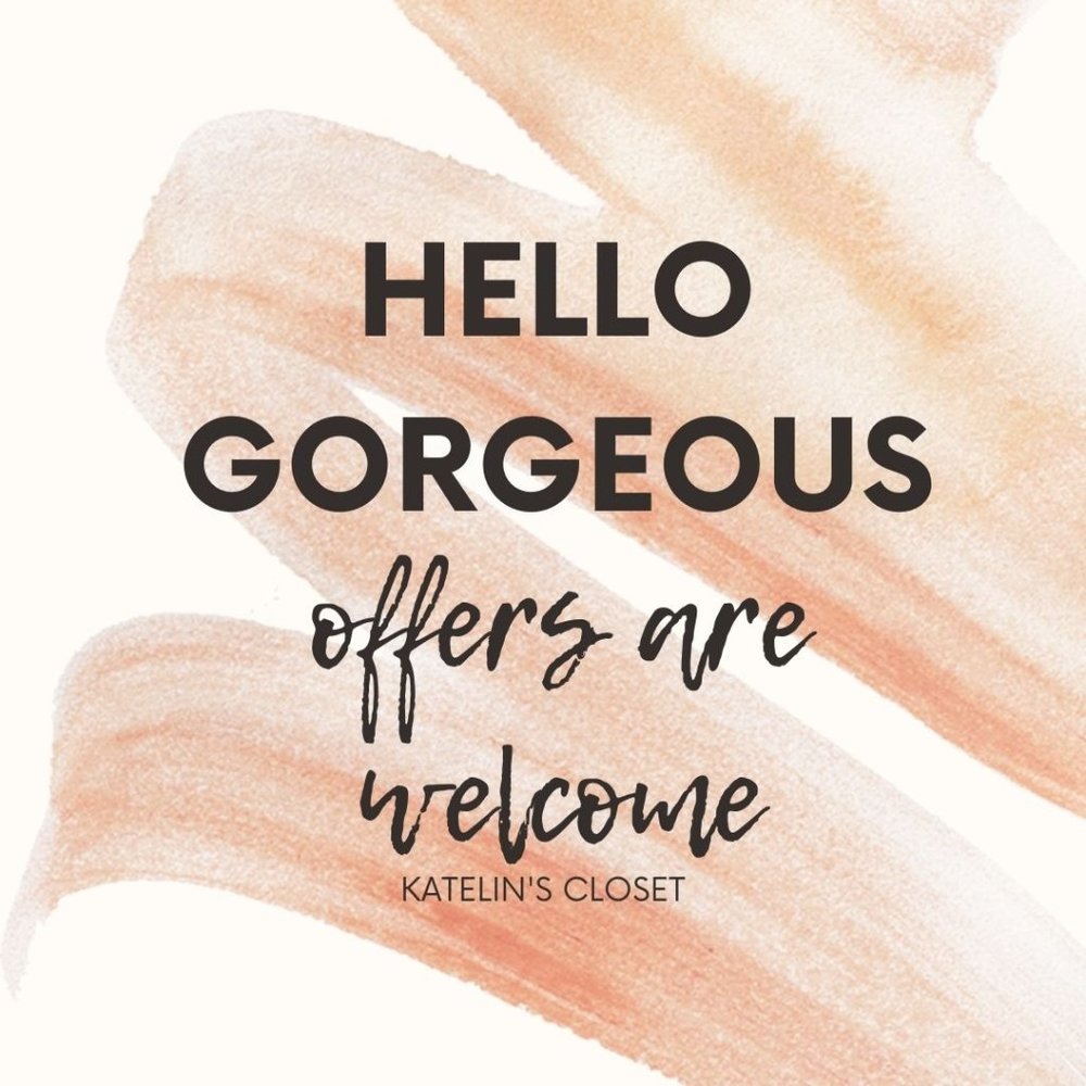 Offers are welcome! xoxo